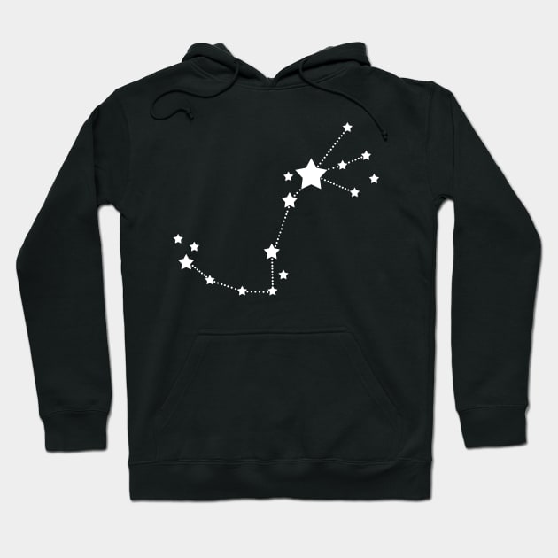 Scorpio Stars Zodiac Constellation Hoodie by Korry